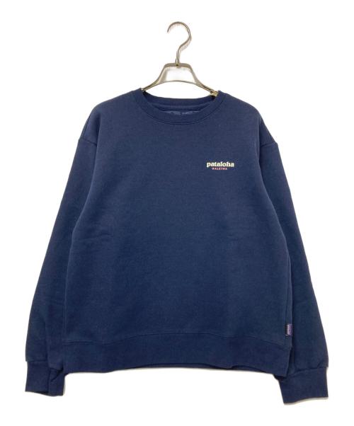 pataloha（パタロハ）pataloha (パタロハ) クルーネックスウェット ネイビー サイズ:Mの古着・服飾アイテム