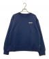 pataloha（パタロハ）の古着「クルーネックスウェット」｜ネイビー