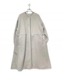 美品　BEARDSLEY ダンボールキャザーコート ベージュ 中古・古着通販】BEARDSLEY (ビアズリー) ダンボールギャザーコート