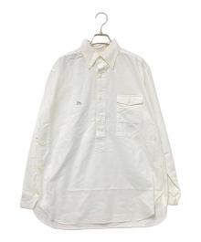 BAMBOO SHOOTS（バンブーシュート）の古着「PULLOVER TREK B.D.SHIRT」｜ホワイト