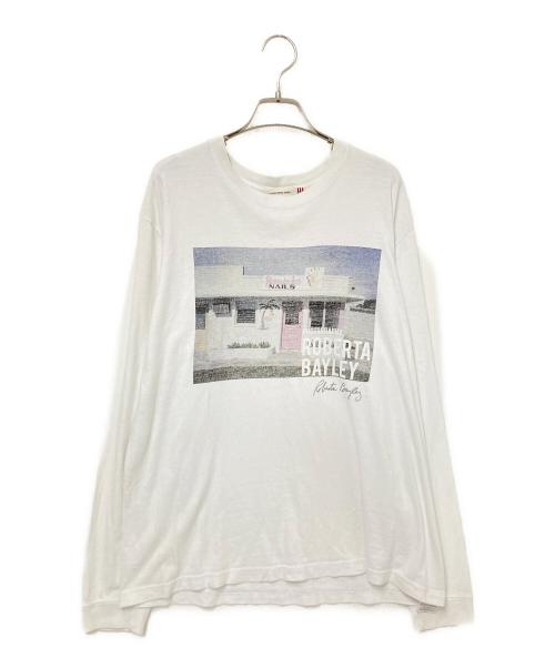 GOOD ROCK SPEED（グッドロックスピード）GOOD ROCK SPEED (グッドロックスピード) ロングスリーブカットソー ホワイト サイズ:FREEの古着・服飾アイテム
