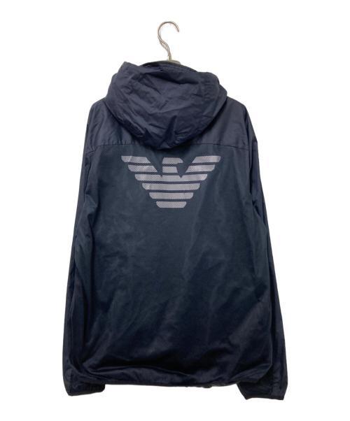 EMPORIO ARMANI（エンポリオ アルマーニ）EMPORIO ARMANI (エンポリオアルマーニ) ウインドブレーカー ネイビー サイズ:48の古着・服飾アイテム