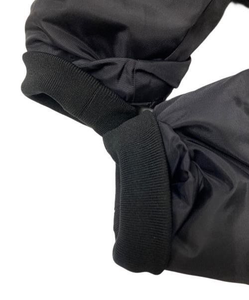 EMPORIO ARMANI（エンポリオアルマーニ）EMPORIO ARMANI (エンポリオアルマーニ) フェイクファーダウンコート ネイビー サイズ:Mの古着・服飾アイテム