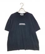 CDGシーディージー）の古着「ロゴプリントTシャツ」｜ブラック