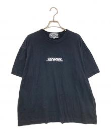 CDG（シーディージー）の古着「ロゴプリントTシャツ」｜ブラック