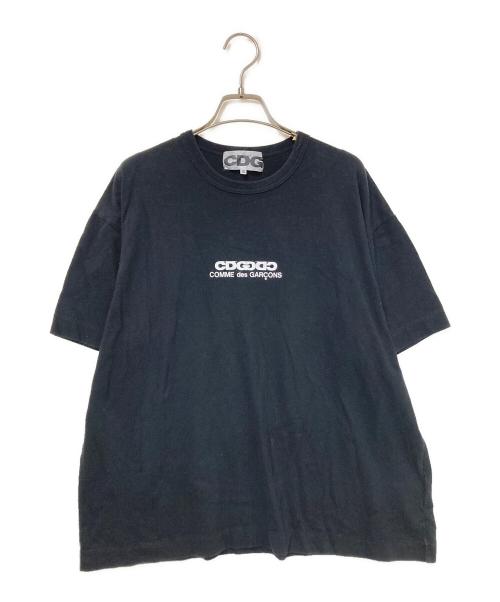 CDG（シーディージー）CDG (シーディージー) ロゴプリントTシャツ ブラック サイズ:Sの古着・服飾アイテム