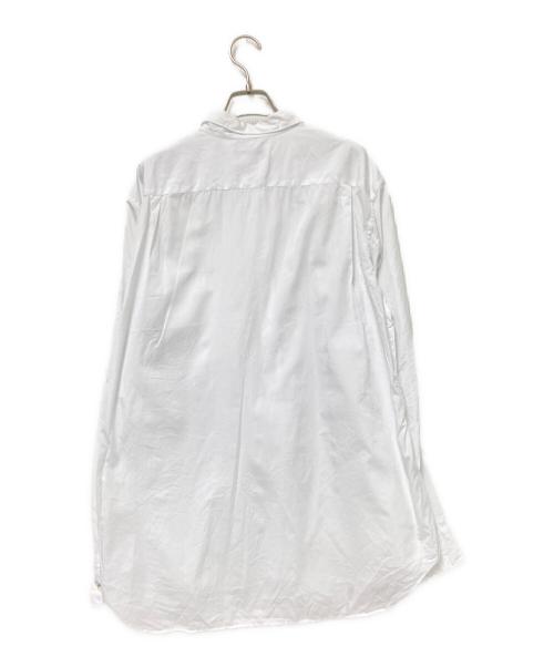 COMME des GARCONS HOMME PLUS（コムデギャルソンオムプリュス）COMME des GARCONS HOMME PLUS (コムデギャルソンオムプリュス) ベーシックシャツ ホワイト サイズ:Lの古着・服飾アイテム