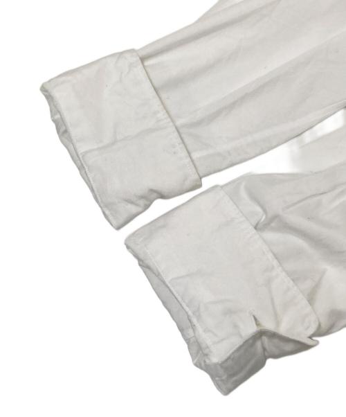COMME des GARCONS HOMME PLUS（コムデギャルソンオムプリュス）COMME des GARCONS HOMME PLUS (コムデギャルソンオムプリュス) ベーシックシャツ ホワイト サイズ:Lの古着・服飾アイテム