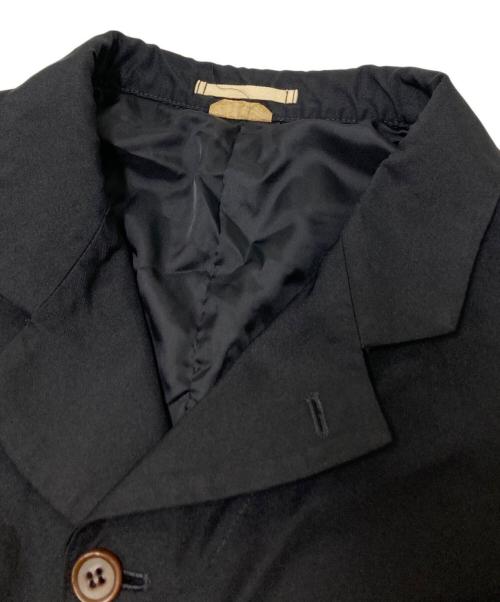 COMME des GARCONS（コムデギャルソン）COMME des GARCONS (コムデギャルソン) ポリエステル縮絨ジャケット ブラック サイズ:Lの古着・服飾アイテム