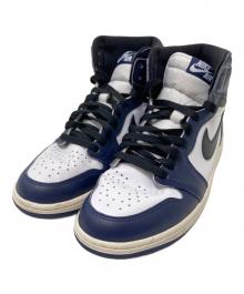 NIKE（ナイキ）の古着「Air Jordan 1 Retro High OG "Midnight Navy"」｜ホワイト×ネイビー