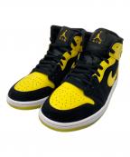 NIKEナイキ）の古着「Air Jordan 1 Mid Se」｜ブラック×イエロー