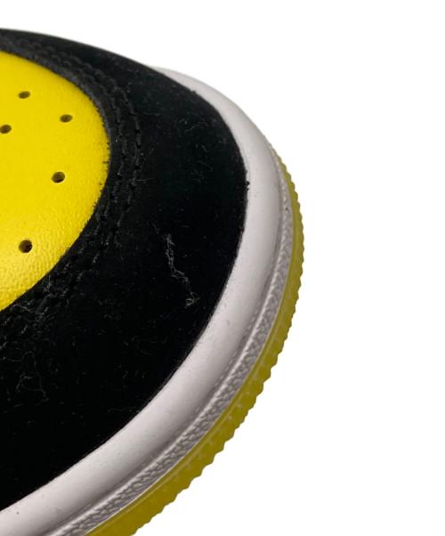 NIKE（ナイキ）NIKE (ナイキ) Air Jordan 1 Mid Se ブラック×イエロー サイズ:27.0cmの古着・服飾アイテム