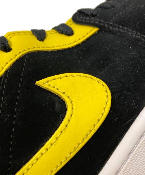 NIKE（ナイキ）NIKE (ナイキ) Air Jordan 1 Mid Se ブラック×イエロー サイズ:27.0cmの古着・服飾アイテム