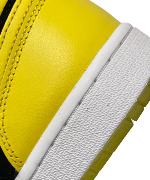 NIKE（ナイキ）NIKE (ナイキ) Air Jordan 1 Mid Se ブラック×イエロー サイズ:27.0cmの古着・服飾アイテム