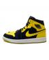 NIKE (ナイキ) Air Jordan 1 Mid Se ブラック×イエロー サイズ:27.0cm：6000円