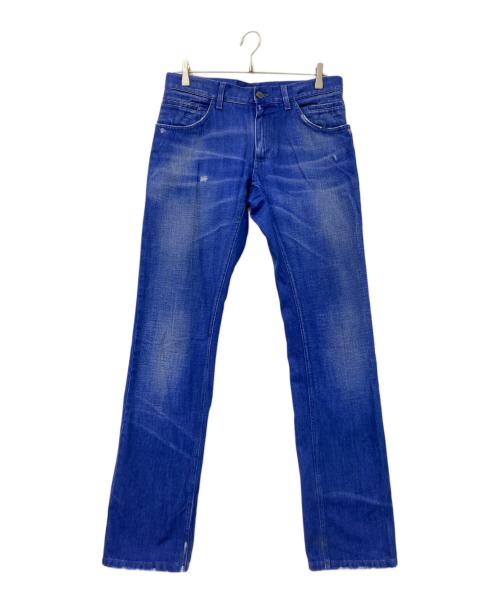 DOLCE & GABBANA（ドルチェ＆ガッバーナ）DOLCE & GABBANA (ドルチェ＆ガッバーナ) デニムパンツ インディゴ サイズ:46の古着・服飾アイテム