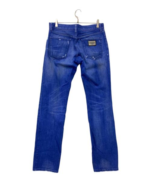 DOLCE & GABBANA（ドルチェ＆ガッバーナ）DOLCE & GABBANA (ドルチェ＆ガッバーナ) デニムパンツ インディゴ サイズ:46の古着・服飾アイテム