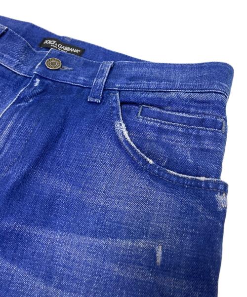 DOLCE & GABBANA（ドルチェ＆ガッバーナ）DOLCE & GABBANA (ドルチェ＆ガッバーナ) デニムパンツ インディゴ サイズ:46の古着・服飾アイテム