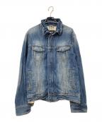 BURBERRY BLACK LABELバーバリーブラックレーベル）の古着「デニムジャケット」｜インディゴ