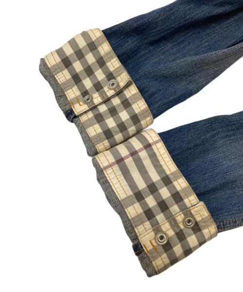 BURBERRY BLACK LABEL（バーバリーブラックレーベル）BURBERRY BLACK LABEL (バーバリーブラックレーベル) デニムジャケット インディゴ サイズ:Lの古着・服飾アイテム