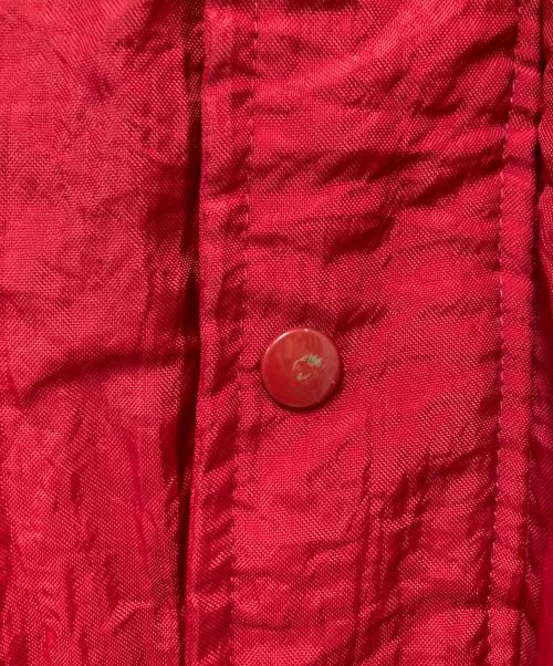 STARTER（スターター）STARTER (スターター) NFL (エヌエフエル) 90‘S中綿フーデッドジャケット レッド×イエロー サイズ:Mの古着・服飾アイテム