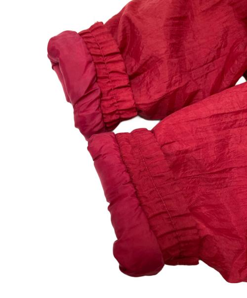 STARTER（スターター）STARTER (スターター) NFL (エヌエフエル) 90‘S中綿フーデッドジャケット レッド×イエロー サイズ:Mの古着・服飾アイテム