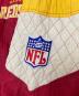 中古・古着 STARTER (スターター) NFL (エヌエフエル) 90‘S中綿フーデッドジャケット レッド×イエロー サイズ:M：9000円