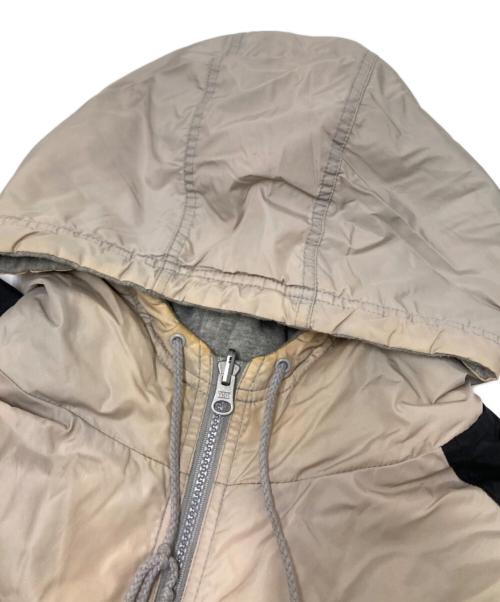 adidas（アディダス）adidas (アディダス) 90‘Sリバーシブルフーデッドジャケット グレー×ブラック サイズ:Lの古着・服飾アイテム