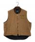 Tri Mountain（トライマウンテン）の古着「ダックベスト」｜ブラウン