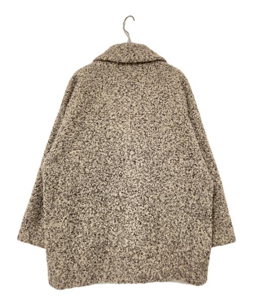 nairo（ナイロ）nairo (ナイロ) ブークレボリュームショートコート ベージュ サイズ:Fの古着・服飾アイテム