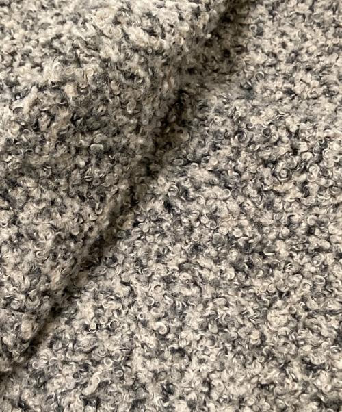 nairo（ナイロ）nairo (ナイロ) ブークレボリュームショートコート ベージュ サイズ:Fの古着・服飾アイテム