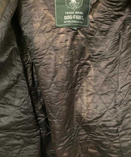 DOG FIGHT（ドッグファイト）DOG FIGHT (ドッグファイト) フライトジャケット ブラウン サイズ:LLの古着・服飾アイテム