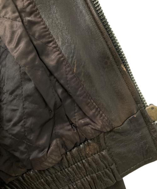 DOG FIGHT（ドッグファイト）DOG FIGHT (ドッグファイト) フライトジャケット ブラウン サイズ:LLの古着・服飾アイテム