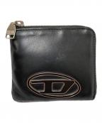 DIESELディーゼル）の古着「Lジップレザーウォレット」｜ブラック