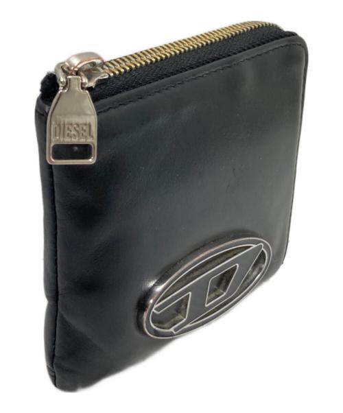 DIESEL（ディーゼル）DIESEL (ディーゼル) Lジップレザーウォレット ブラック サイズ:下記参照の古着・服飾アイテム