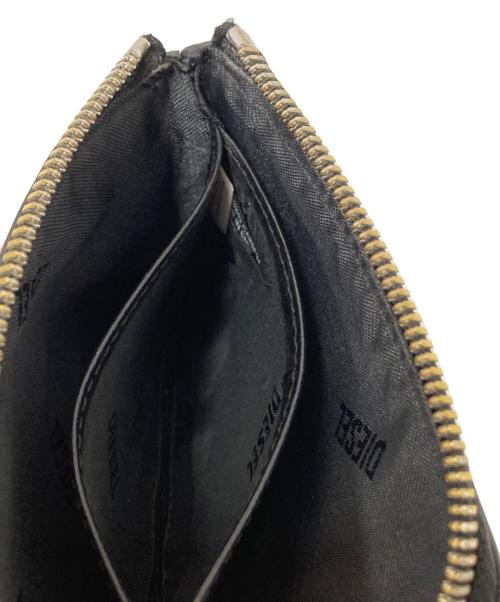 DIESEL（ディーゼル）DIESEL (ディーゼル) Lジップレザーウォレット ブラック サイズ:下記参照の古着・服飾アイテム