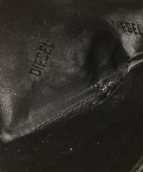 DIESEL（ディーゼル）DIESEL (ディーゼル) Lジップレザーウォレット ブラック サイズ:下記参照の古着・服飾アイテム