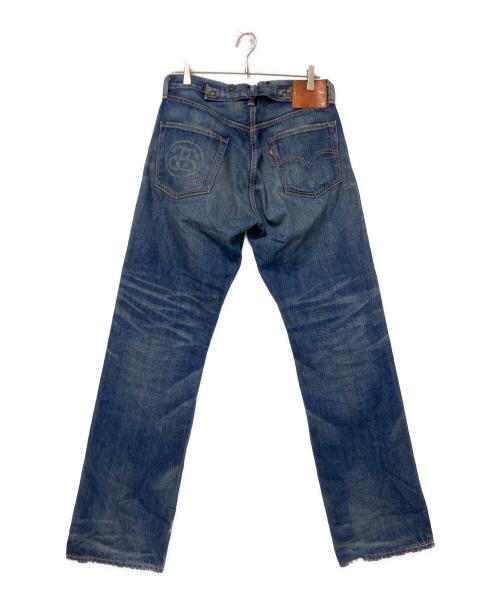 stussy（ステューシー）stussy (ステューシー) LEVI'S VINTAGE CLOTHING (リーバイス ビンテージ クロージング) 復刻501XXデニムパンツ インディゴ サイズ:W34×L35の古着・服飾アイテム