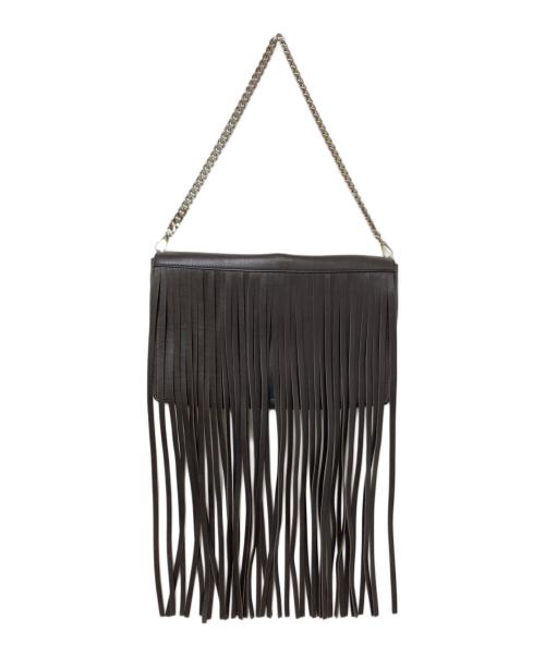 MICHAEL KORS（マイケル・コース）MICHAEL KORS (マイケル・コース) フリンジショルダーバッグ ブラウン サイズ:下記参照の古着・服飾アイテム