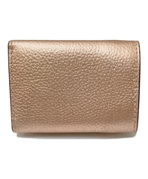 MICHAEL KORS（マイケル・コース）MICHAEL KORS (マイケル・コース) コンパクトウォレット ピンク サイズ:下記参照の古着・服飾アイテム