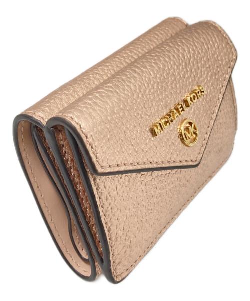 MICHAEL KORS（マイケル・コース）MICHAEL KORS (マイケル・コース) コンパクトウォレット ピンク サイズ:下記参照の古着・服飾アイテム