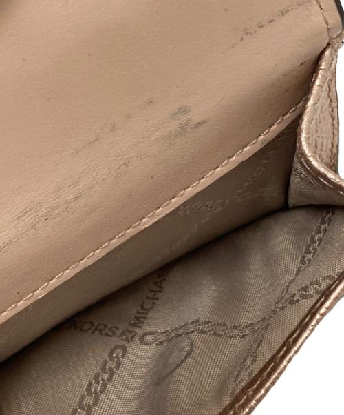 MICHAEL KORS（マイケル・コース）MICHAEL KORS (マイケル・コース) コンパクトウォレット ピンク サイズ:下記参照の古着・服飾アイテム