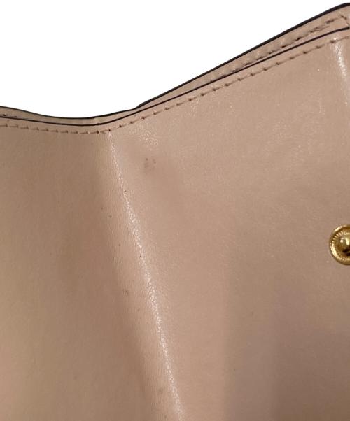 MICHAEL KORS（マイケル・コース）MICHAEL KORS (マイケル・コース) コンパクトウォレット ピンク サイズ:下記参照の古着・服飾アイテム