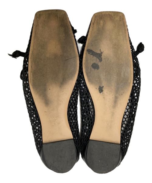 Pippichic（ピッピシック）Pippichic (ピッピシック) メッシュパンプス ブラック サイズ:37 1/2の古着・服飾アイテム