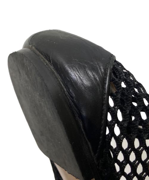 Pippichic（ピッピシック）Pippichic (ピッピシック) メッシュパンプス ブラック サイズ:37 1/2の古着・服飾アイテム