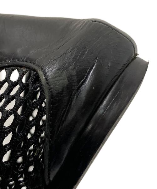 Pippichic（ピッピシック）Pippichic (ピッピシック) メッシュパンプス ブラック サイズ:37 1/2の古着・服飾アイテム