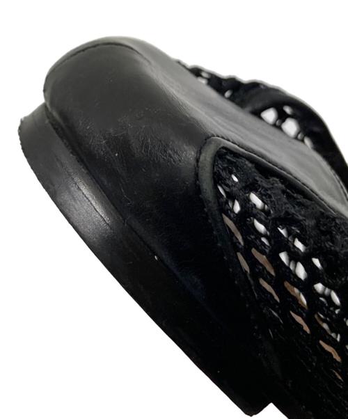 Pippichic（ピッピシック）Pippichic (ピッピシック) メッシュパンプス ブラック サイズ:37 1/2の古着・服飾アイテム