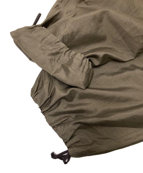 INSCRIRE（アンスクリア）INSCRIRE (アンスクリア) イージーシルクパンツ オリーブ サイズ:34の古着・服飾アイテム