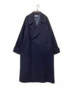 MAISON SPECIALメゾンスペシャル）の古着「カットオフステッチコート」｜ネイビー