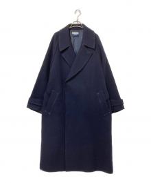 MAISON SPECIAL（メゾンスペシャル）の古着「カットオフステッチコート」｜ネイビー